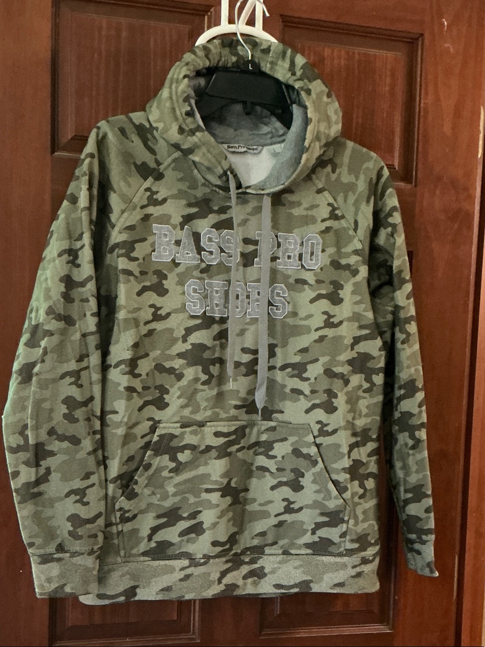 Bass Pro Shops Green Camo Pullover Hoodie